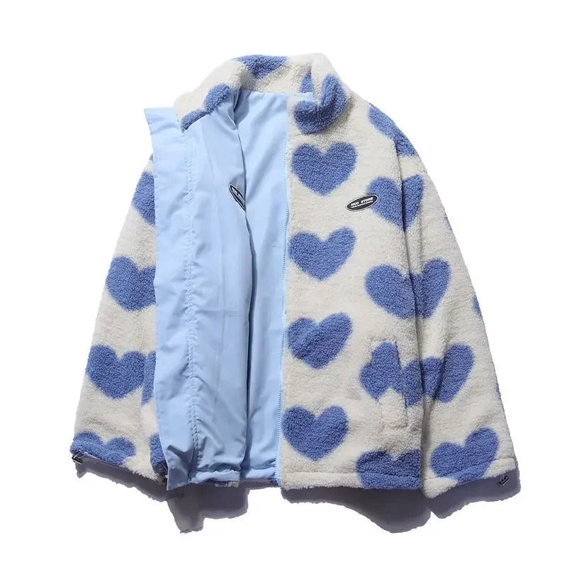 FIONA | GIACCA REVERSIBILE CUORI
