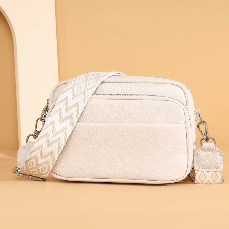 Talia | Borsa a Spalla in Pelle Raffinata
