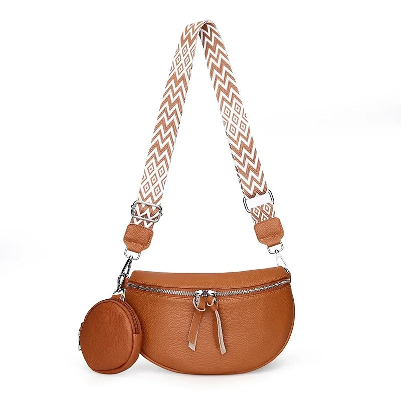 Hayley | Borsa a Spalla in Pelle Raffinata