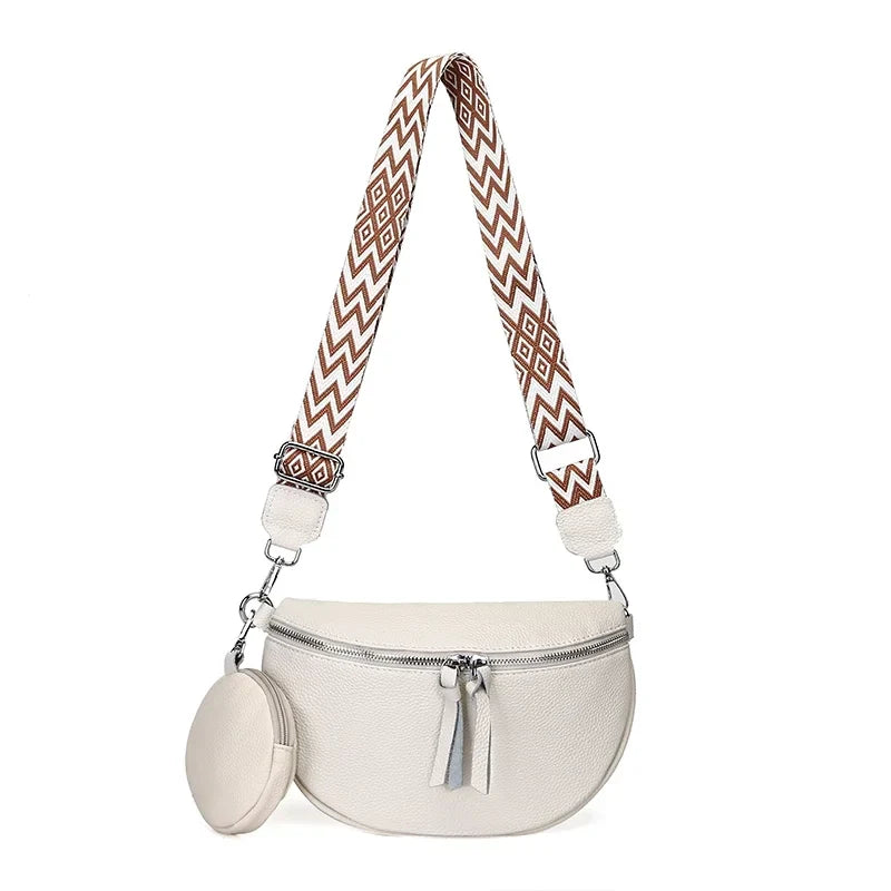 Hayley | Borsa a Spalla in Pelle Raffinata