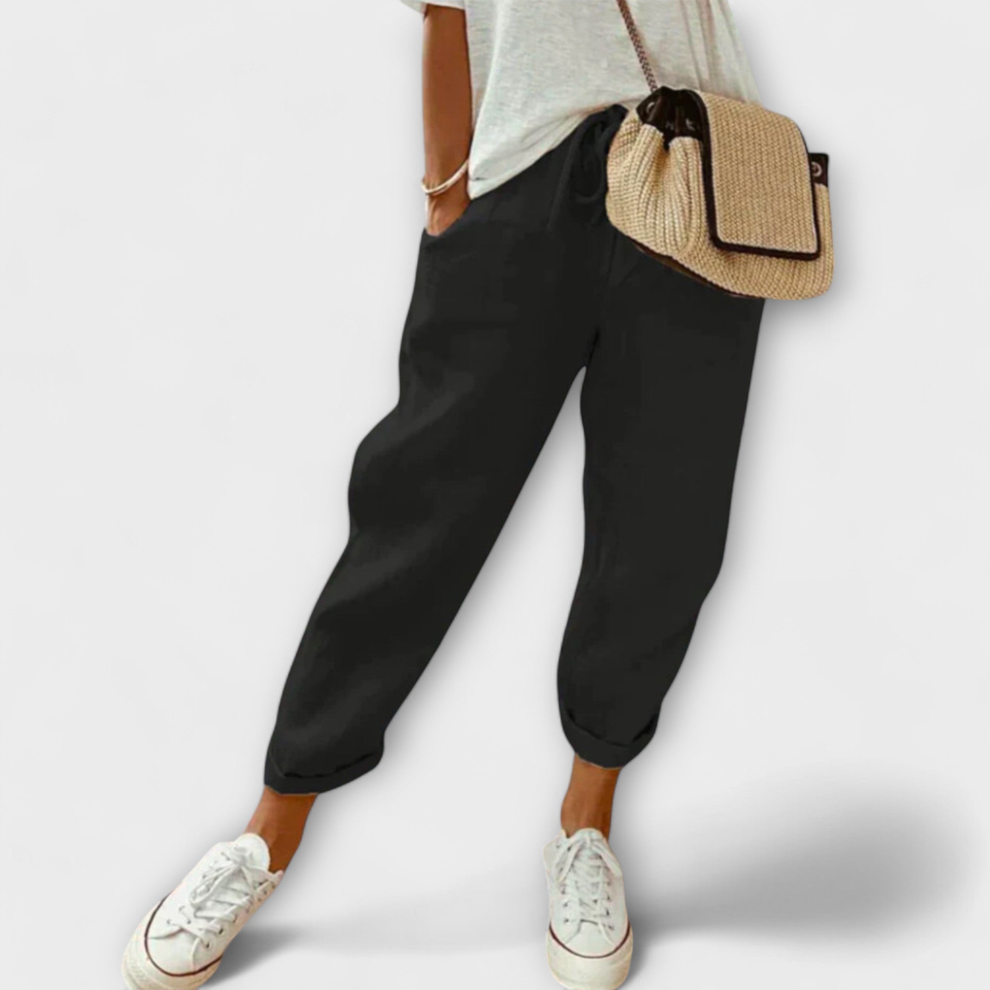 Bella | Pantaloni in lino Eleganti e Rilassati