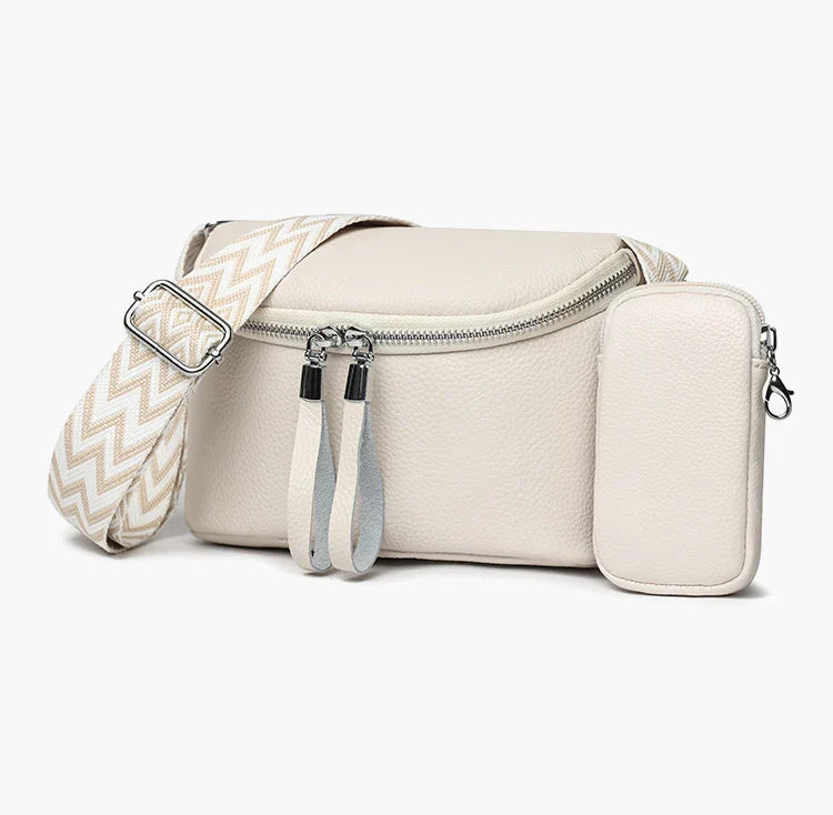 Nina | Borsa a Spalla in Pelle Raffinata