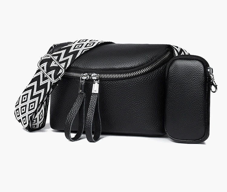 Nina | Borsa a Spalla in Pelle Raffinata