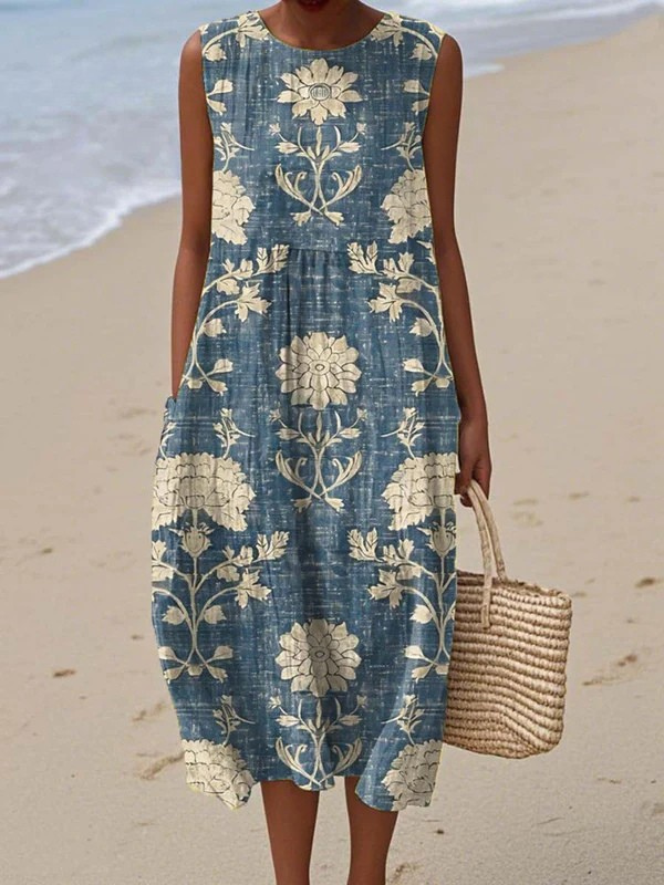 Belle™ Boho Midi Abito