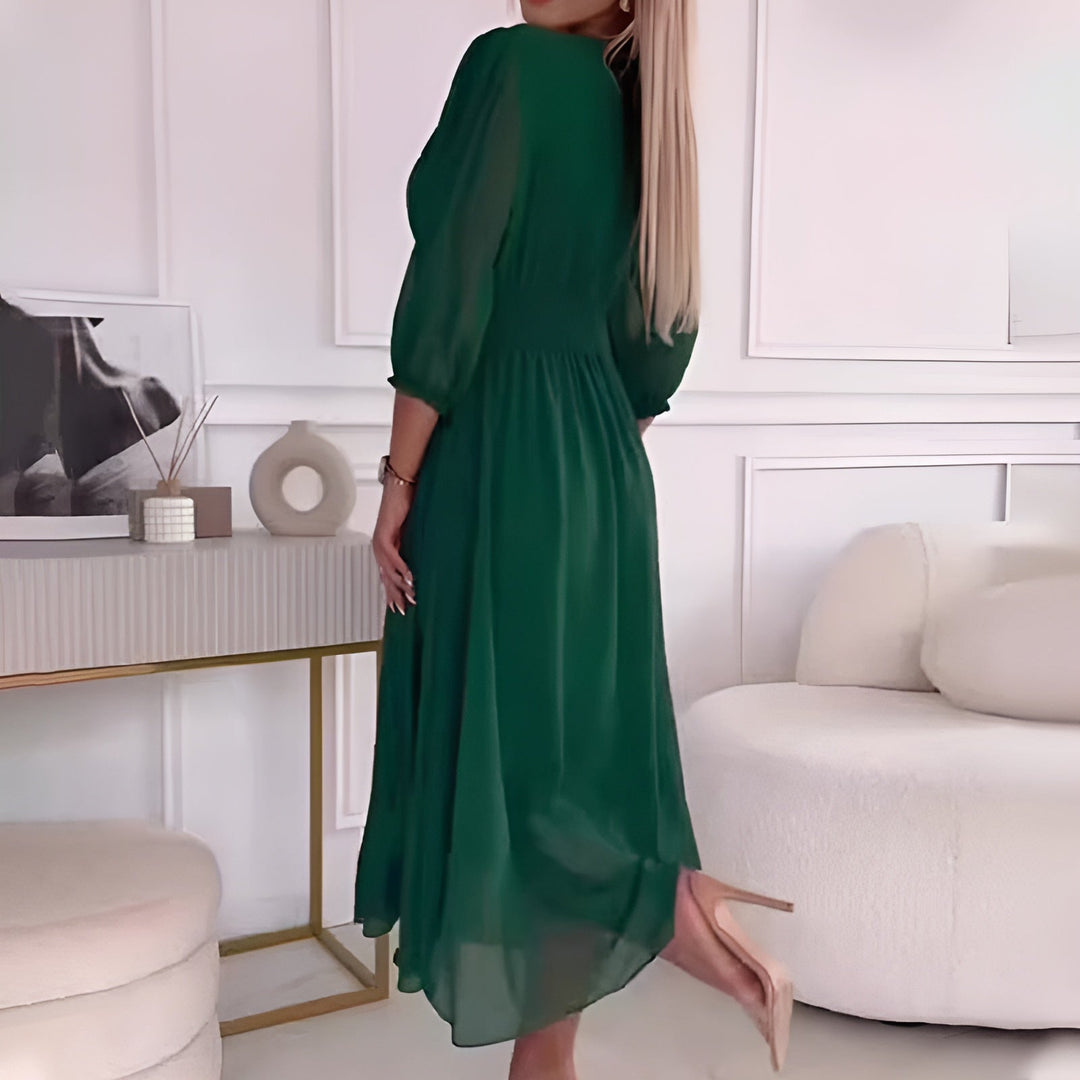 Nia | Elegante Abito a Portafoglio